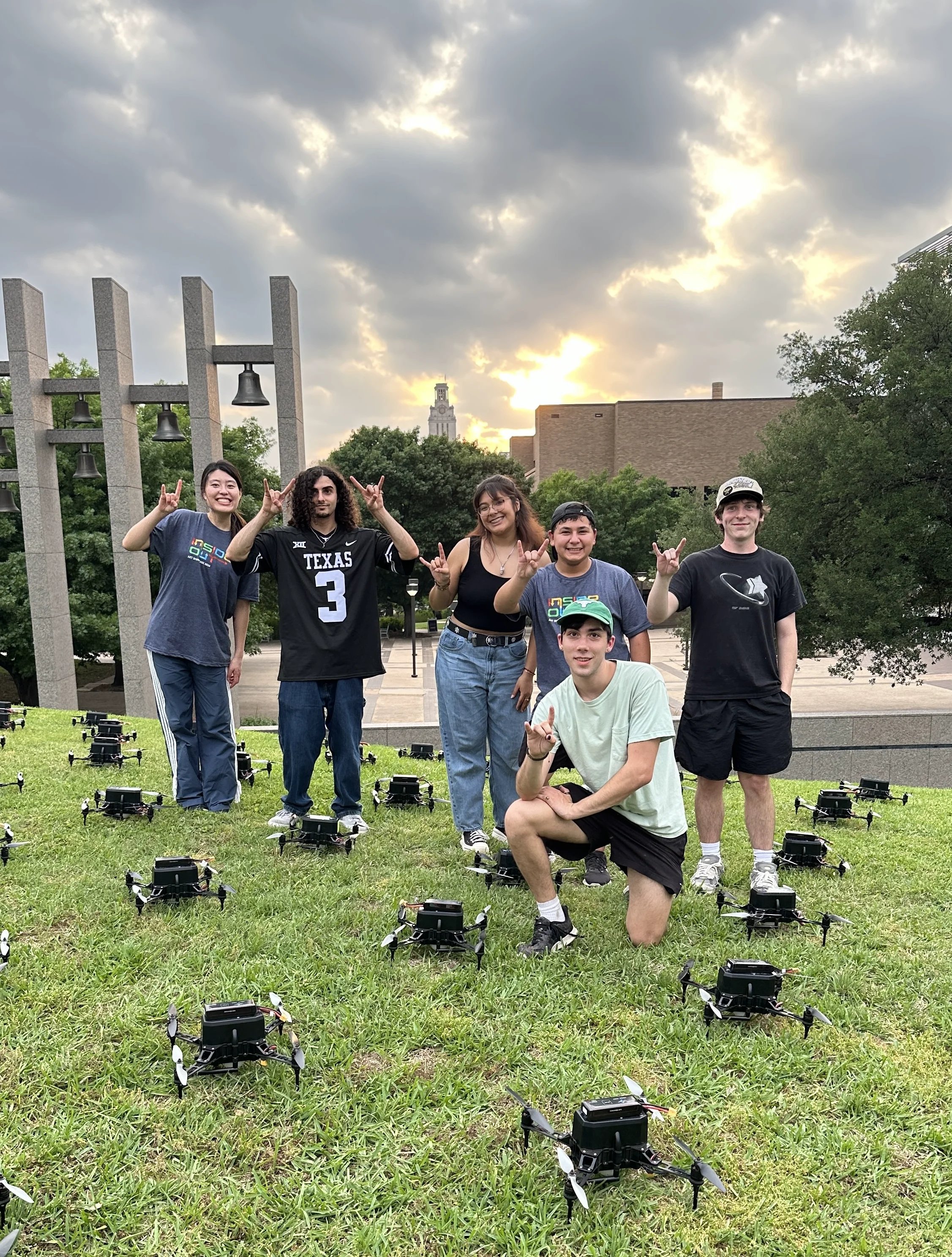 UT students participating in a Nebula program